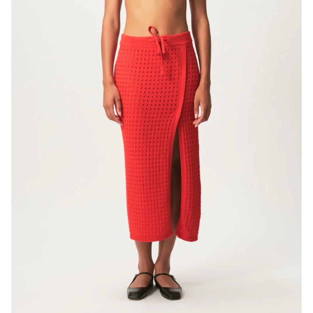 CASHMERE IN LOVE Mona Crochet Skirt